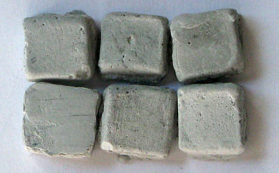 TESG - Lot de 500 tesselles vrac GRIS CLAIR