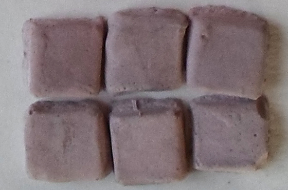TESM - Lot de 500 tesselles vrac MAUVE