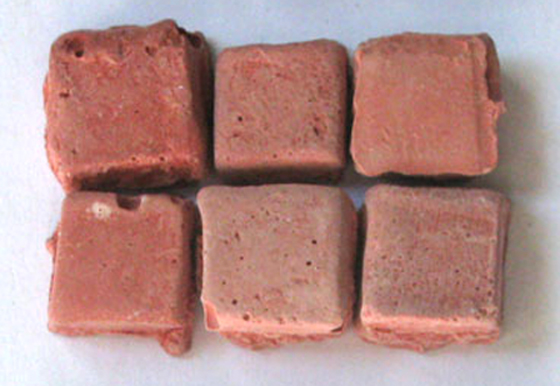 TESQ - Lot de 500 tesselles vrac BRIQUE