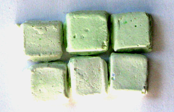 TESV - Lot de 500 tesselles vrac VERT