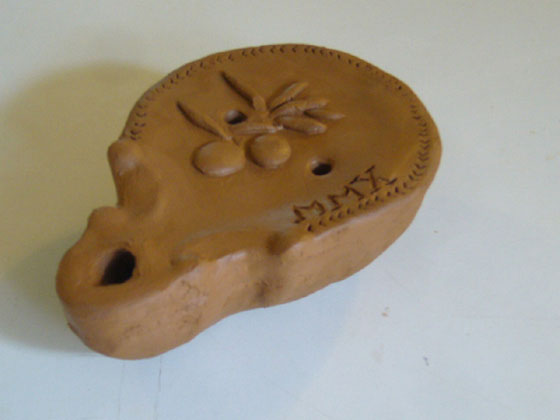 LAM2 - LAMPE À HUILE PLATE